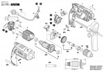 Bosch 3 601 B17 101 Gsb 13 Re Percussion Drill 230 V / Eu Spare Parts